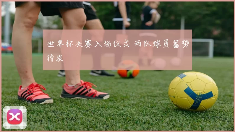 世界杯决赛入场仪式 两队球员蓄势待发