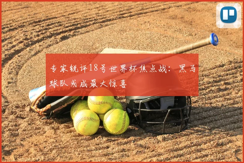 专家锐评18号世界杯焦点战:黑马球队或成最大惊喜